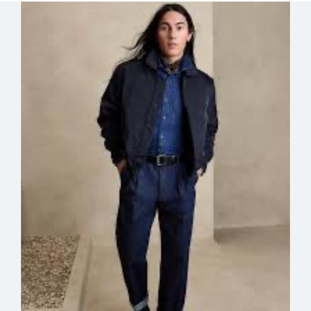 Banana Republic Bomber jacket dark blue